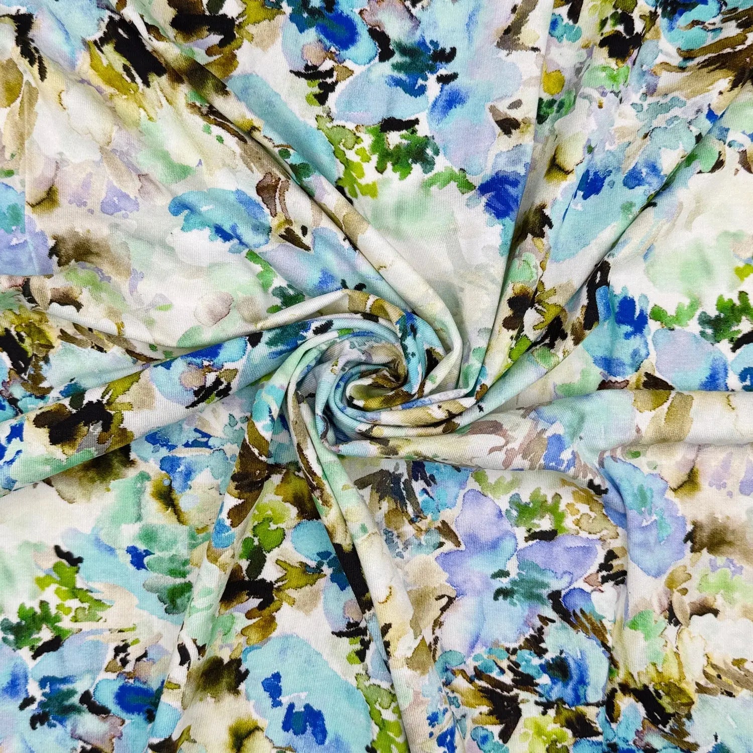 Digitally Printed Viscose Jersey Fabric | Soft Stretch Jersey 60" (150cm) Wide Dressmaking Fabric â€“ Sold by the Meter