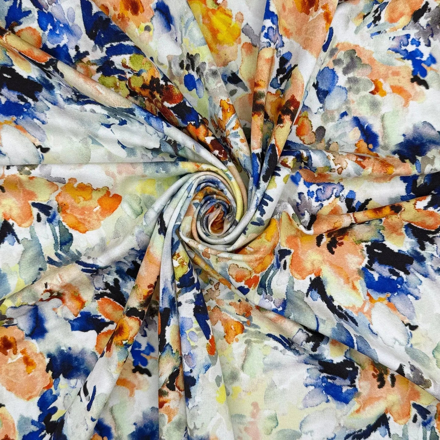 Digitally Printed Viscose Jersey Fabric | Soft Stretch Jersey 60" (150cm) Wide Dressmaking Fabric â€“ Sold by the Meter