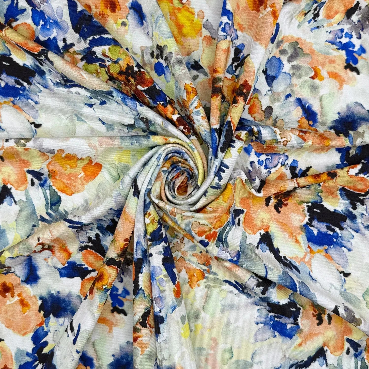 Digitally Printed Viscose Jersey Fabric | Soft Stretch Jersey 60" (150cm) Wide Dressmaking Fabric â€“ Sold by the Meter