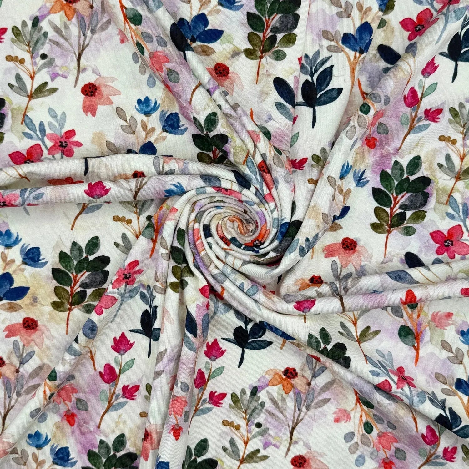 Digitally Printed Viscose Jersey Fabric | Soft Stretch Jersey 60" (150cm) Wide Dressmaking Fabric â€“ Sold by the Meter