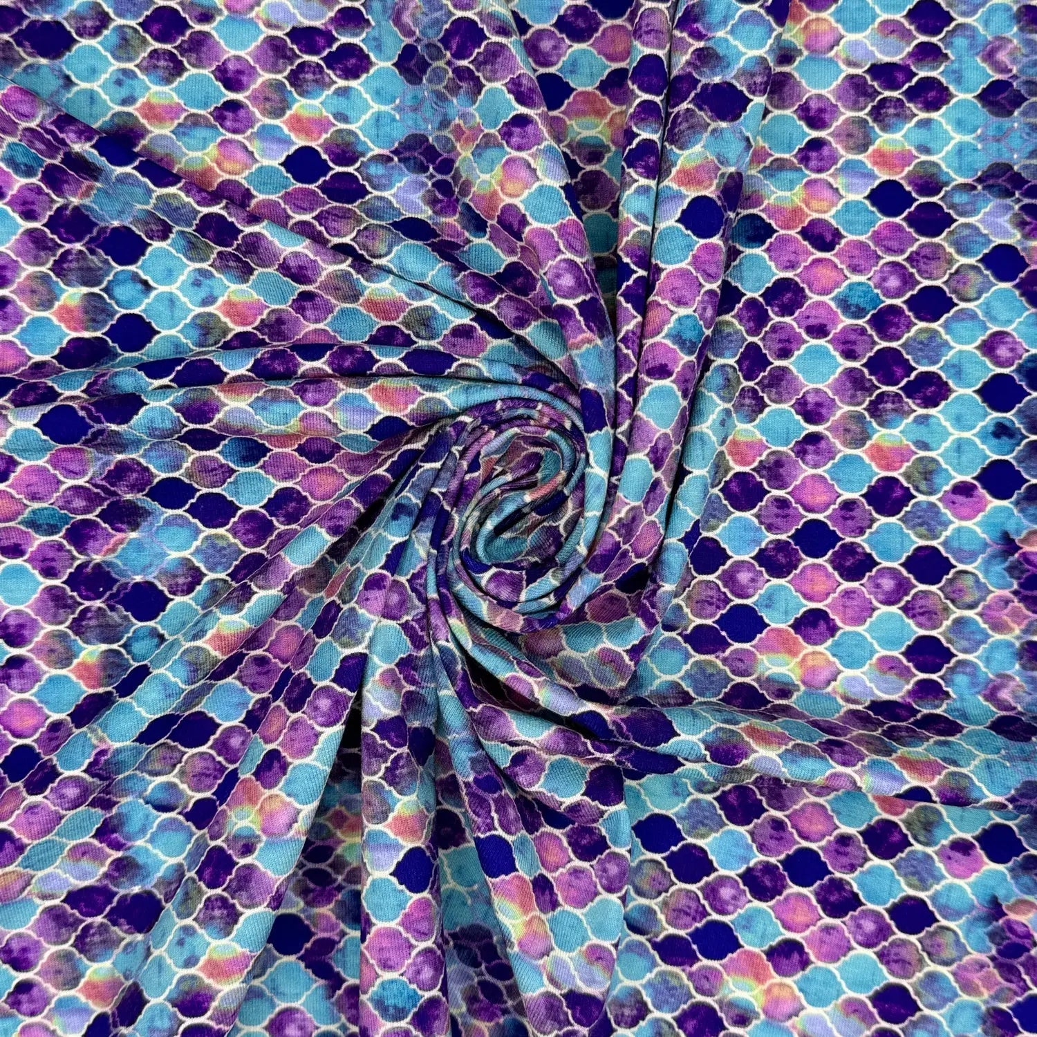 Digitally Printed Viscose Jersey Fabric | Soft Stretch Jersey 60" (150cm) Wide Dressmaking Fabric – Sold by the Meter