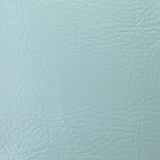 Baby Blue Leatherette Faux Leather Fabric – Durable Upholstery Vinyl for Furniture, Bags, Crafts & Apparel 58" By The Meter