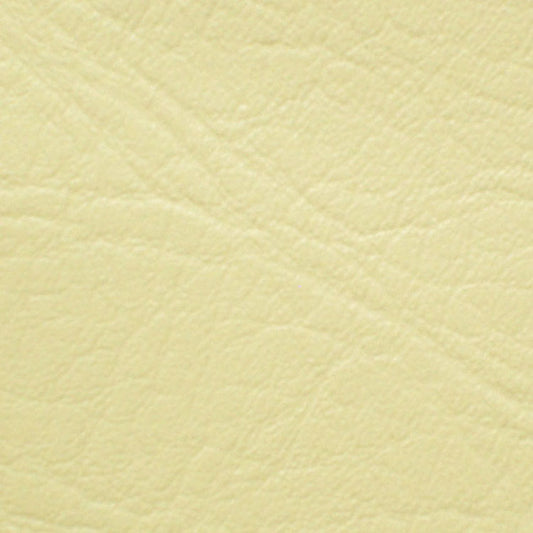 Cream Leatherette Faux Leather Fabric – Durable Upholstery Vinyl for Furniture, Bags, Crafts & Apparel 58" By The Meter