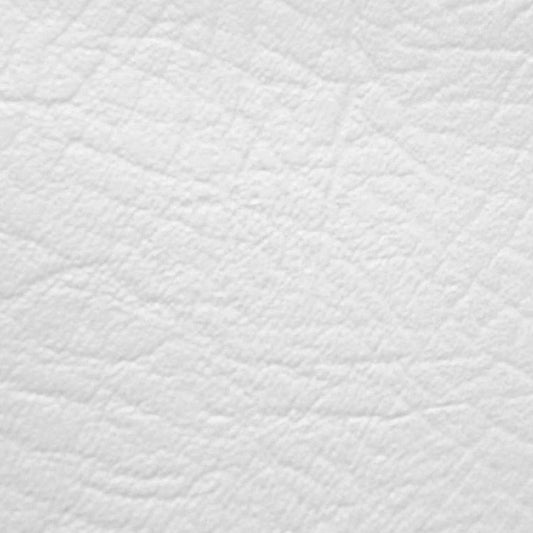 White Leatherette Faux Leather Fabric – Durable Upholstery Vinyl for Furniture, Bags, Crafts & Apparel 58" By The Meter