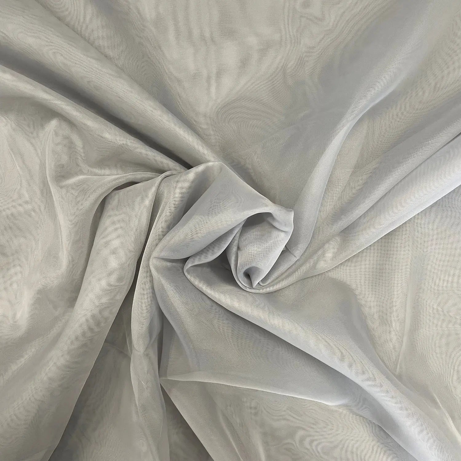Plain Inherently FR Voile Sheer Drapery Fabric â€“ 118" (300cm) Wide 100% Polyester | 50 Metre Roll