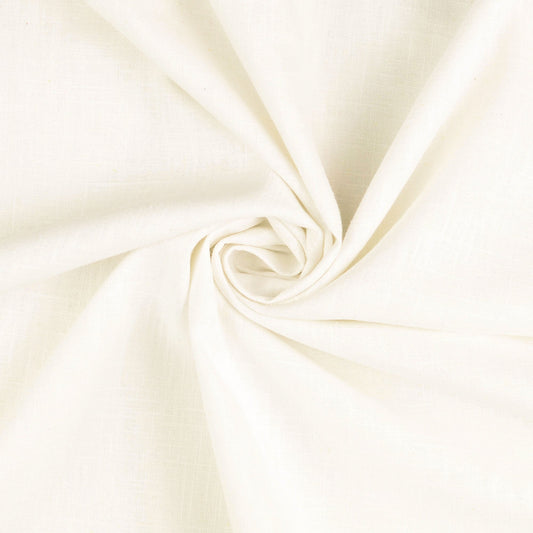 100% Washed Linen Fabric | Soft Pre-Washed Linen 53.5" (136cm) Wide 238gsm Dressmaking & Craft Material – Sold by the Meter