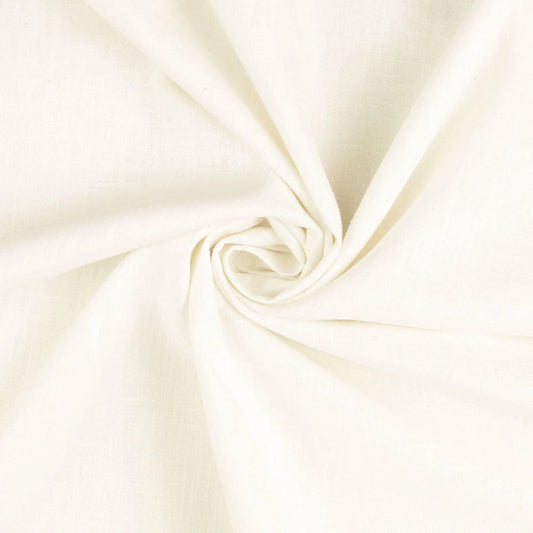 100% Washed Linen Fabric â€“ Soft Pre-Washed Linen 53.5" (136cm) Wide 238gsm Dressmaking & Craft Fabric â€“ 10M Folded Bolt