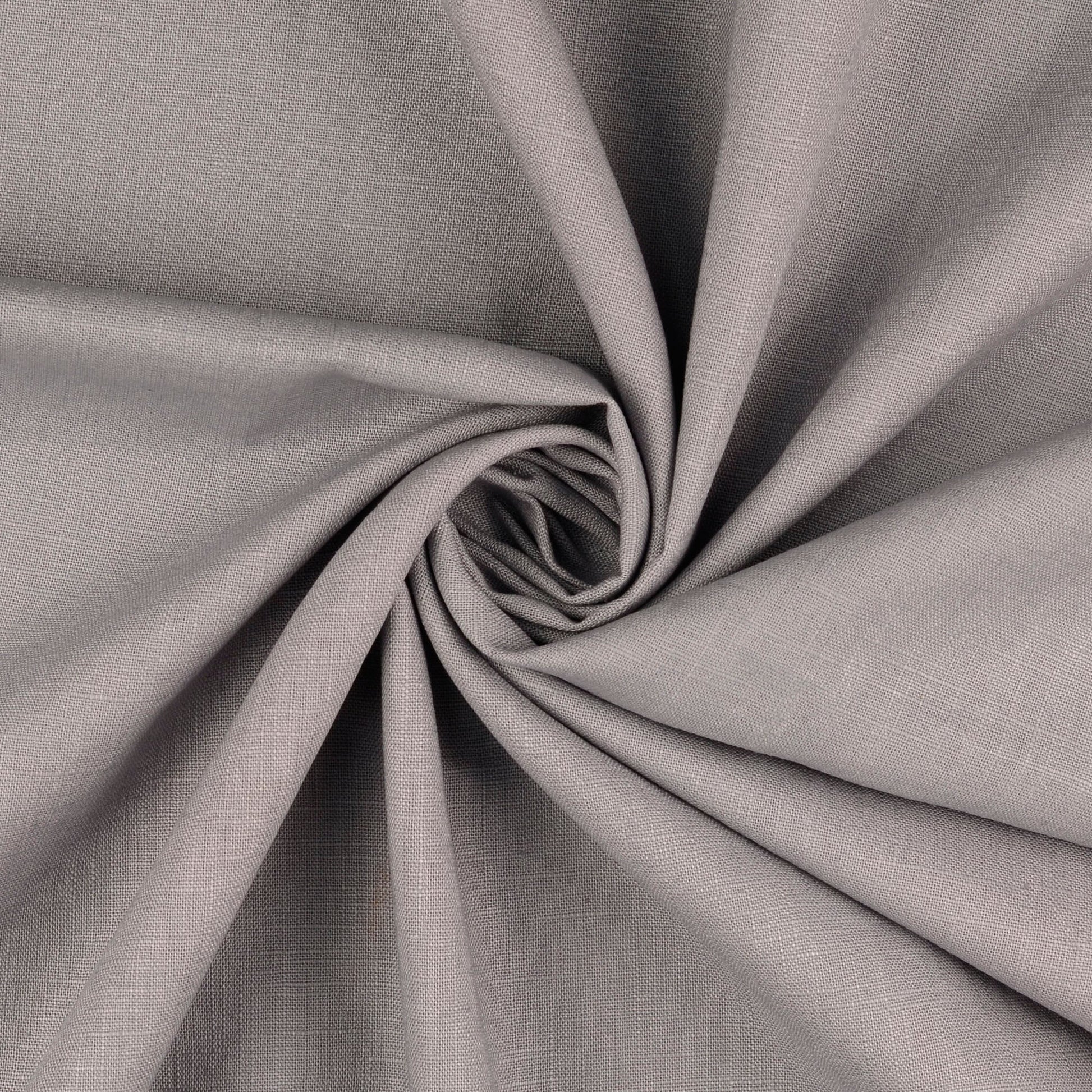 100% Washed Linen Fabric | Soft Pre-Washed Linen 53.5" (136cm) Wide 238gsm Dressmaking & Craft Material – Sold by the Meter
