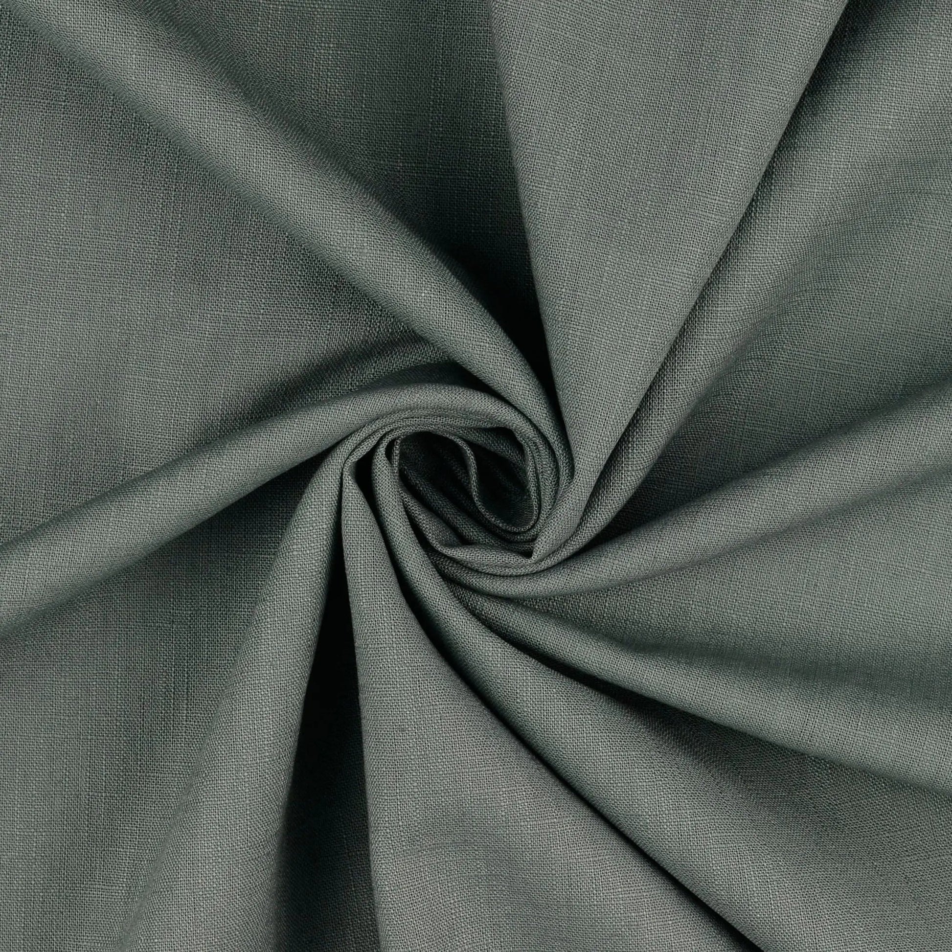 100% Washed Linen Fabric â€“ Soft Pre-Washed Linen 53.5" (136cm) Wide 238gsm Dressmaking & Craft Fabric â€“ 10M Folded Bolt