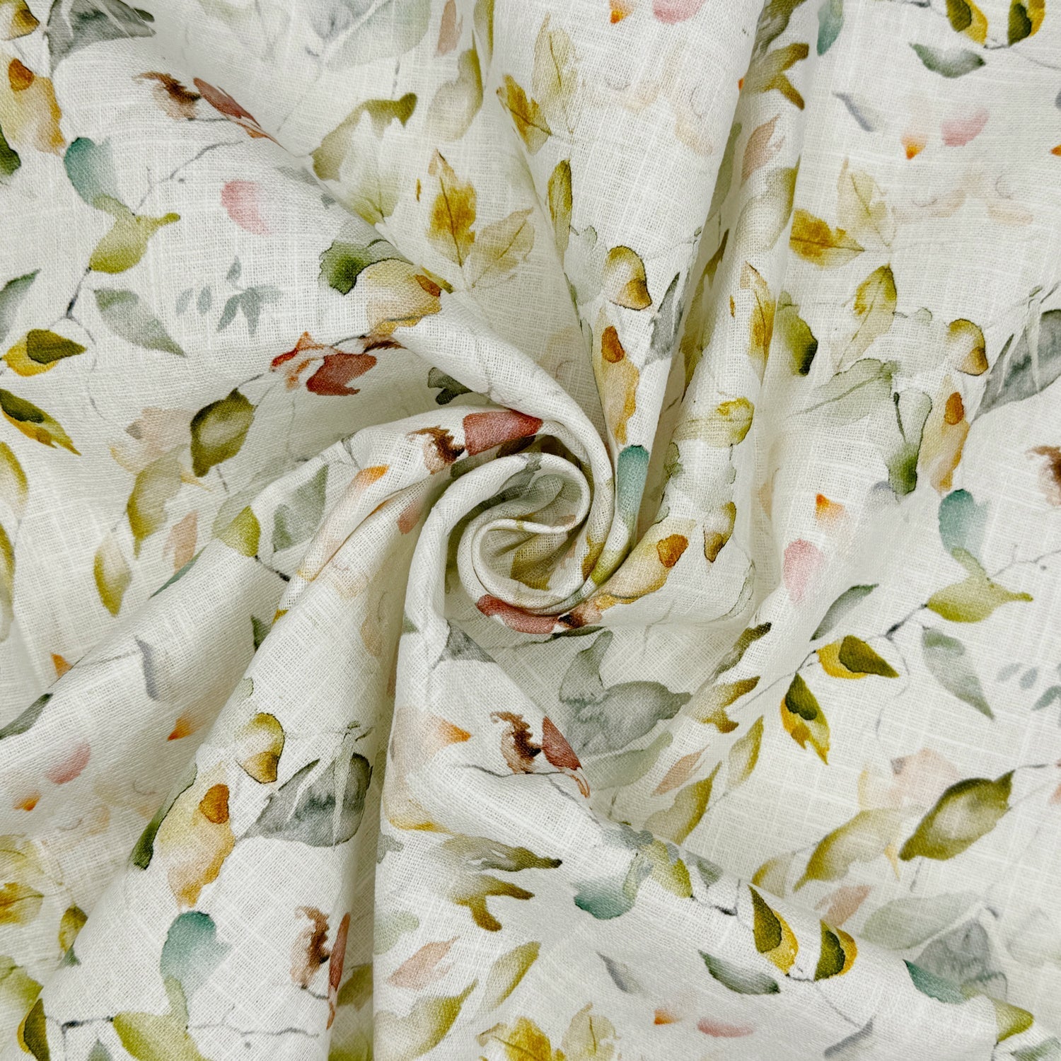 Washed 100% Linen Printed Fabric | Soft Premium Linen 54" (136cm) Wide – Sold by the Meter