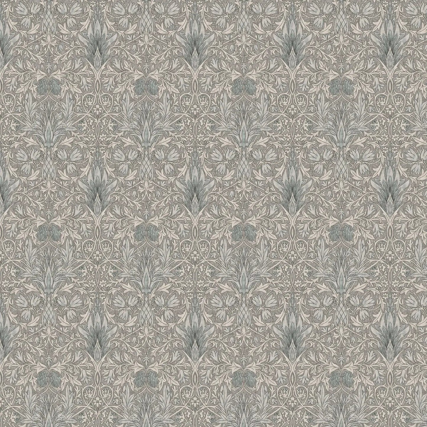William Morris 100% Cotton Furnishing Weight Side-Matching Printed Panama Fabric | European Produced 55" (140cm) Wide 220gsm â€“ Sold by the Meter