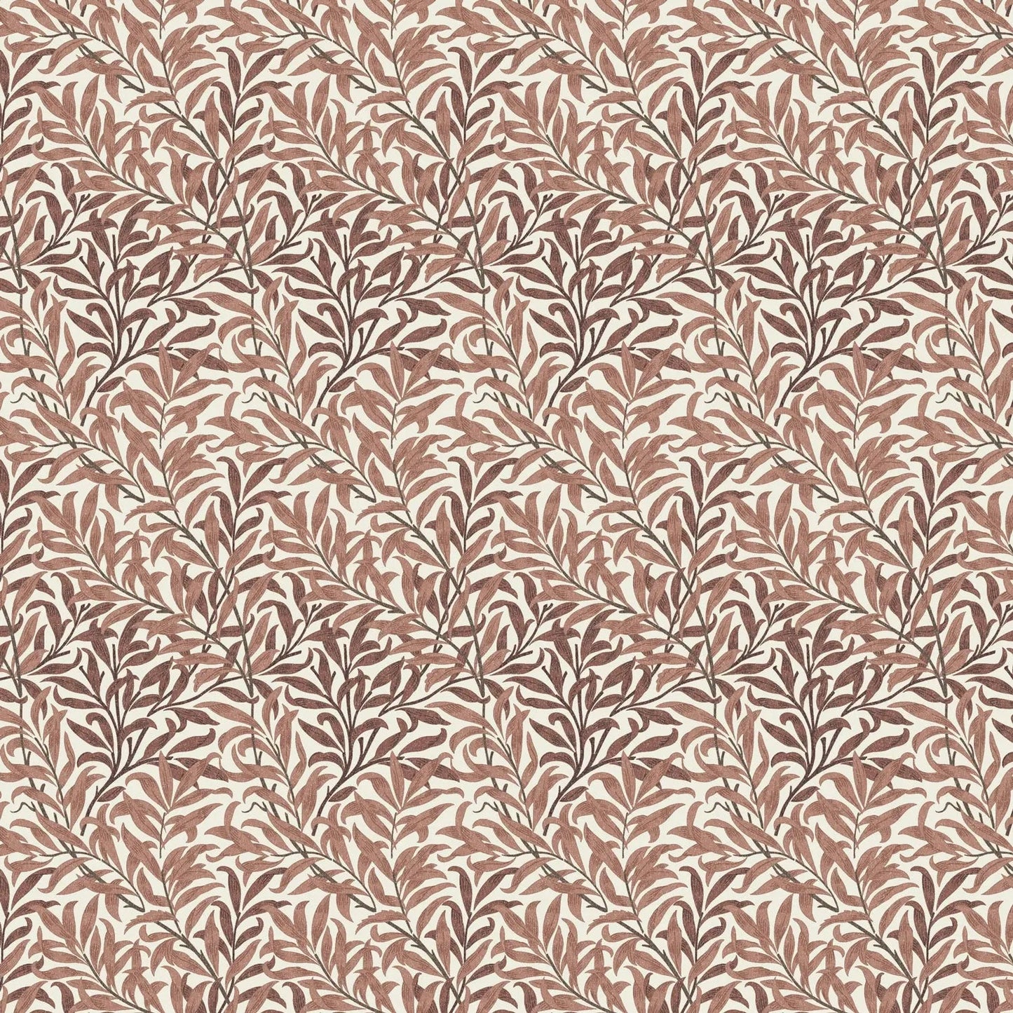 William Morris 100% Cotton Furnishing Weight Side-Matching Printed Panama Fabric | European Produced 55" (140cm) Wide 220gsm â€“ Sold by the Meter