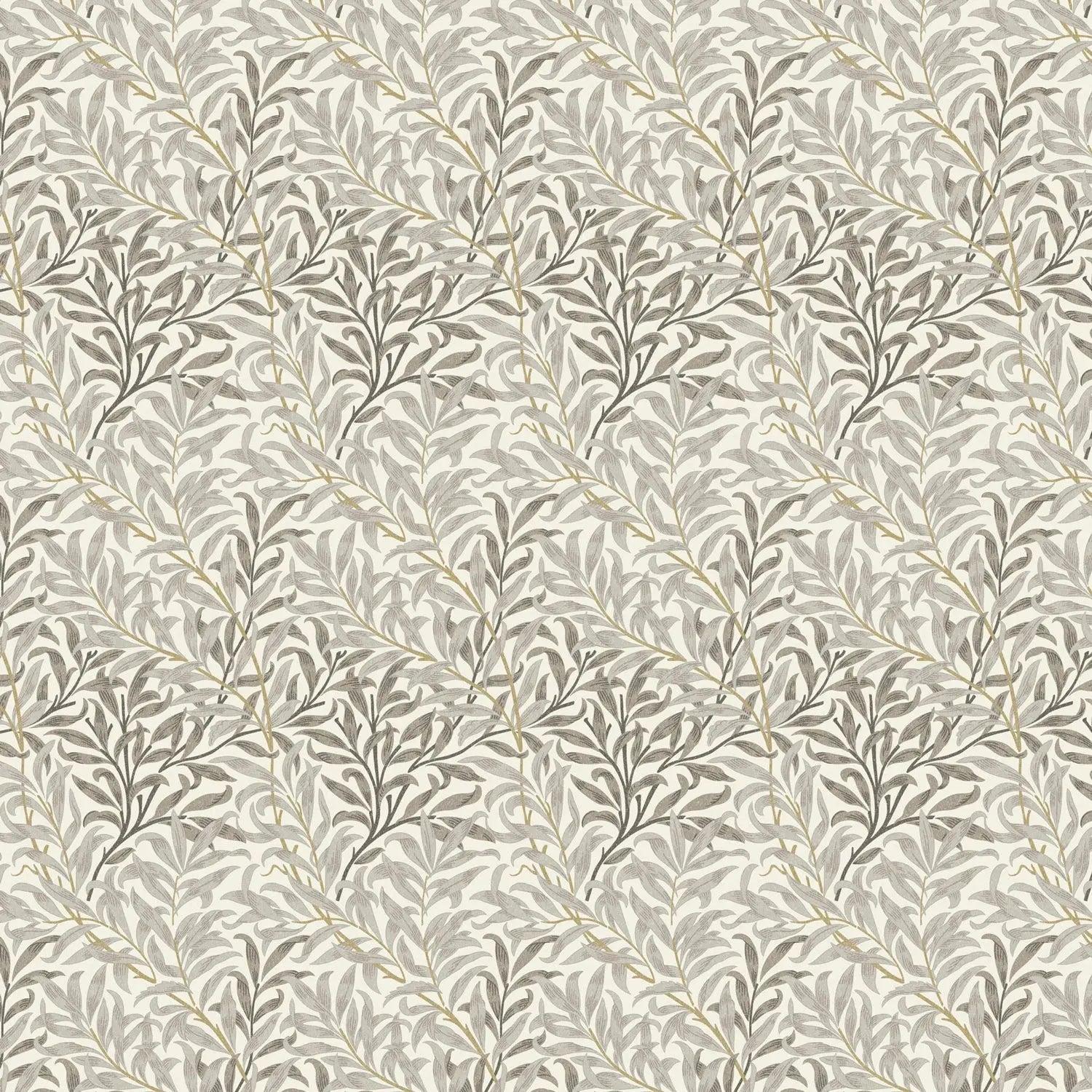 William Morris 100% Cotton Furnishing Weight Side-Matching Printed Panama Fabric | European Produced 55" (140cm) Wide 220gsm – Sold by the Meter