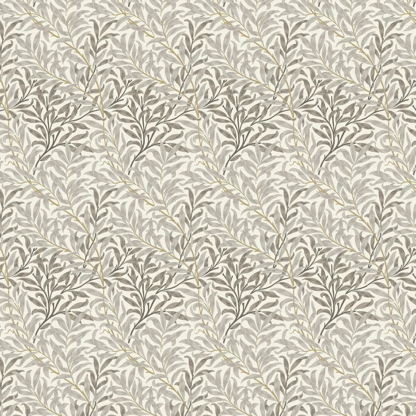 William Morris 100% Cotton Furnishing Weight Side-Matching Printed Panama Fabric | European Produced 55" (140cm) Wide 220gsm â€“ Sold by the Meter