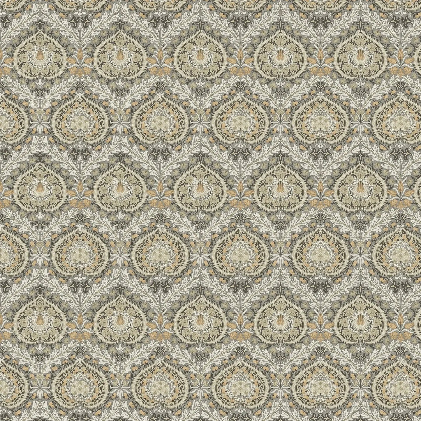 William Morris Design Coated Cotton Fabric | Waterproof Acrylic & Teflon Coated 100% Cotton 55" (140cm) Wide – Sold by the Meter