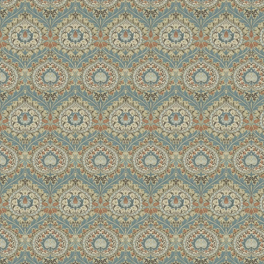 William Morris Design Coated Cotton Fabric | Waterproof Acrylic & Teflon Coated 100% Cotton 55" (140cm) Wide â€“ Sold by the Meter