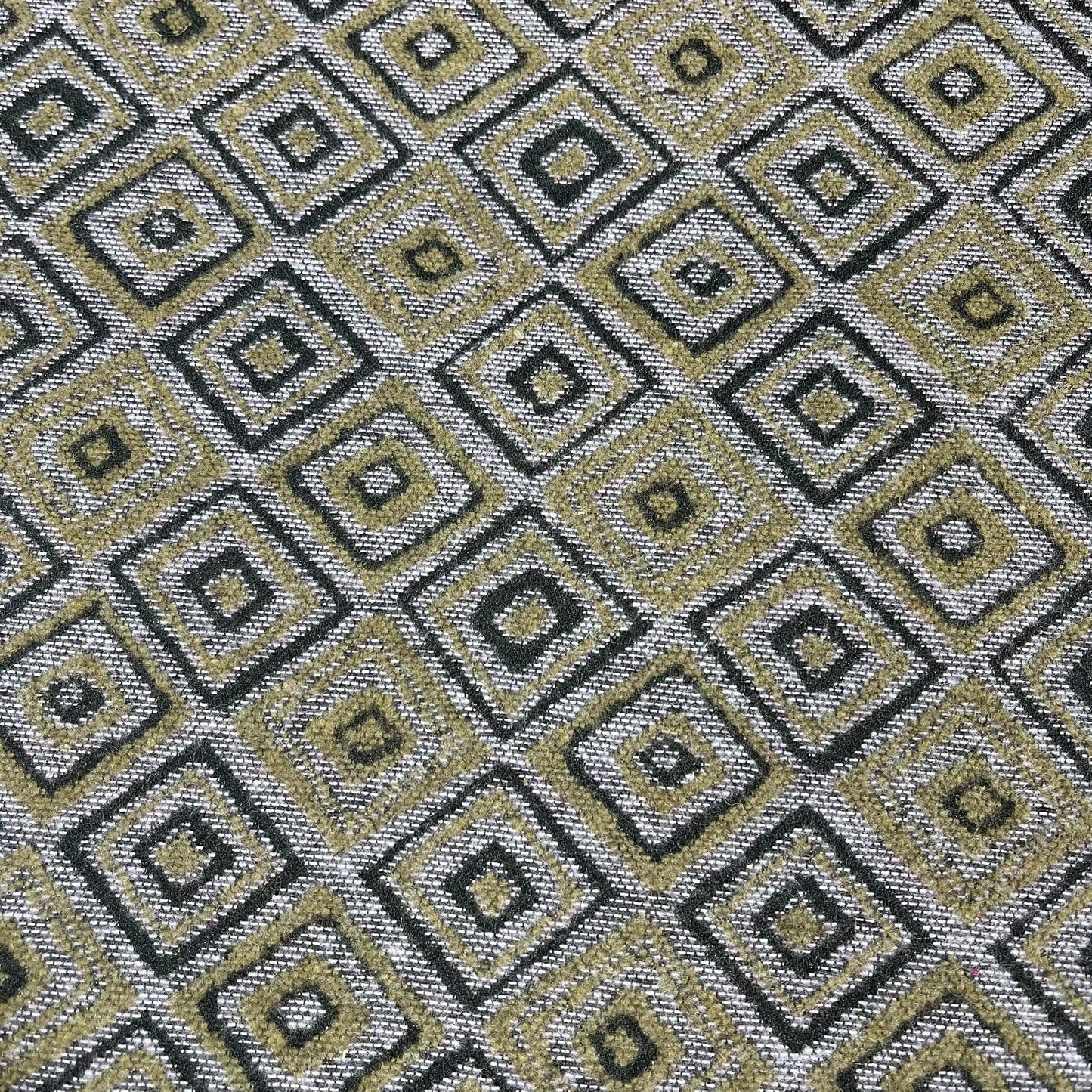Misty Lilac & Olive Jacquard Italian Wool Blend Fabric – Premium Coat, Jacket, Dress & Costume Material – 58" Wide