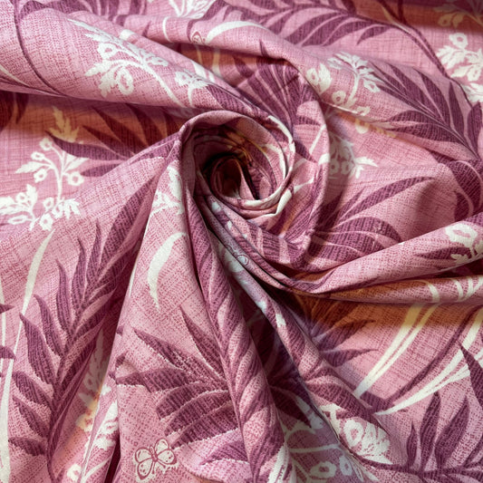 Pink Wild Floral Polycotton Sheeting Material Extra Wide 90" Craft Quilting Fabric Meter (Copy)
