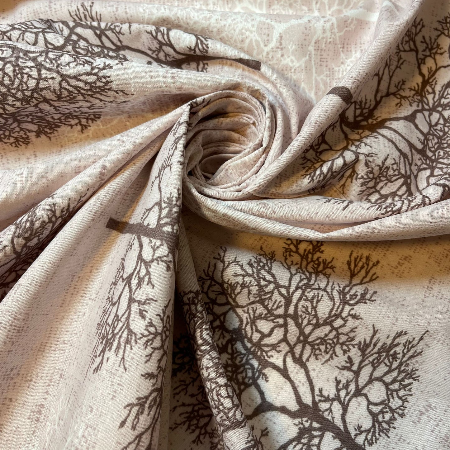 Pink Trees Polycotton Sheeting Material Extra Wide 90" Craft Quilting Fabric Meter (Copy)