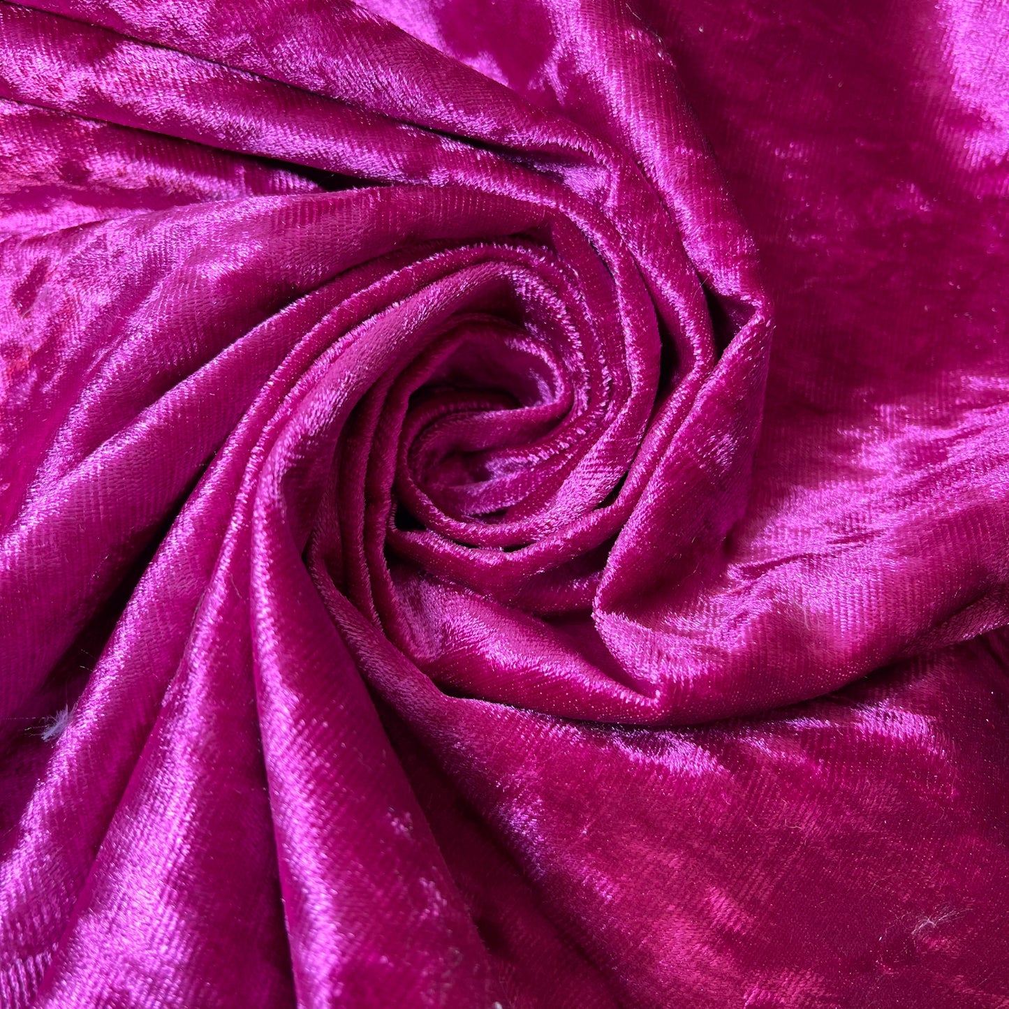 Cerise Crush Velvet Linen Fabric Upholstery Craft Cushion Soft Furnishing Material 58" Wide By The Meter