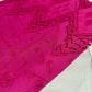 Hot Pink Cotton Floral Embroidery Fabric Lace Broderie Anglaise Dress Craft Material 44" By the Meter