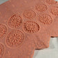 Peach Cotton Floral Embroidery Fabric Lace Broderie Anglaise Dress Craft Material 44" By the Meter