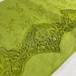 Olive Green Cotton Floral Embroidery Fabric Lace Broderie Anglaise Dress Craft Material 44" By the Meter