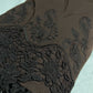 Brown Cotton Floral Embroidery Fabric Lace Broderie Anglaise Dress Craft Material 44" By the Meter