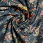 Multi Paisley Floral Blossom Cotton Poplin Fabric 58" Wide Dress Costume Craft Material by the Meter