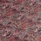 Multi Paisley Floral Blossom Cotton Poplin Fabric 58" Wide Dress Costume Craft Material by the Meter