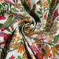 Humming Bird Floral Blossom Cotton Poplin Fabric 44" Wide Dress Costume Craft Material by the Meter
