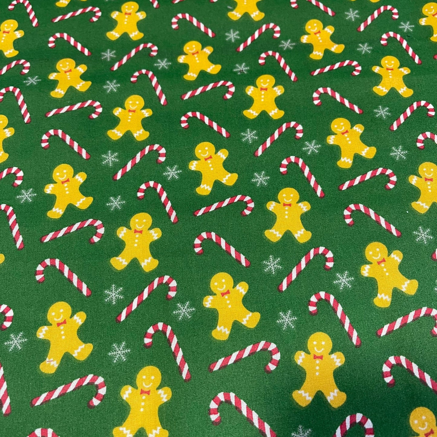 Polycotton Festive Christmas Décor Dress Craft Fabric Xmas Material 44" Wide By The Meter