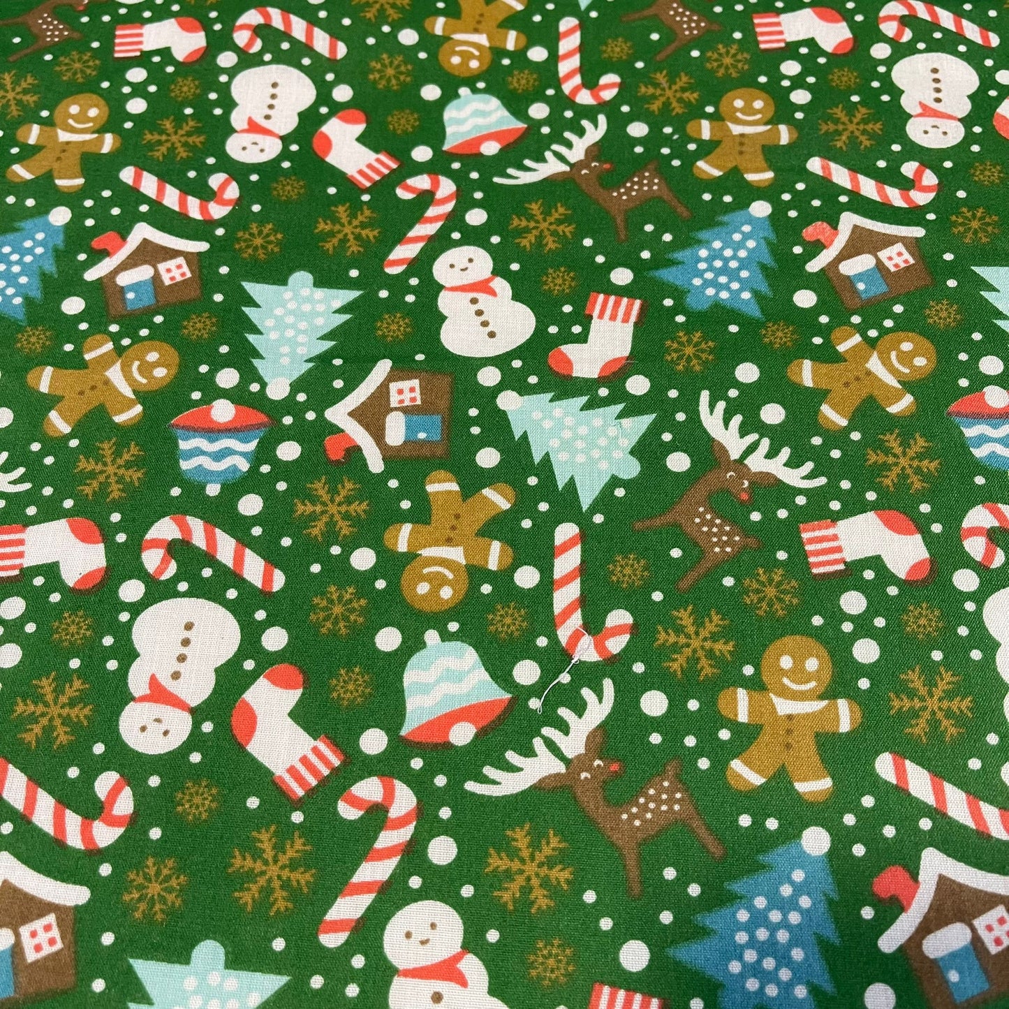 Polycotton Festive Christmas Décor Dress Craft Fabric Xmas Material 44" Wide By The Meter
