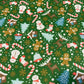 Polycotton Festive Christmas Décor Dress Craft Fabric Xmas Material 44" Wide By The Meter