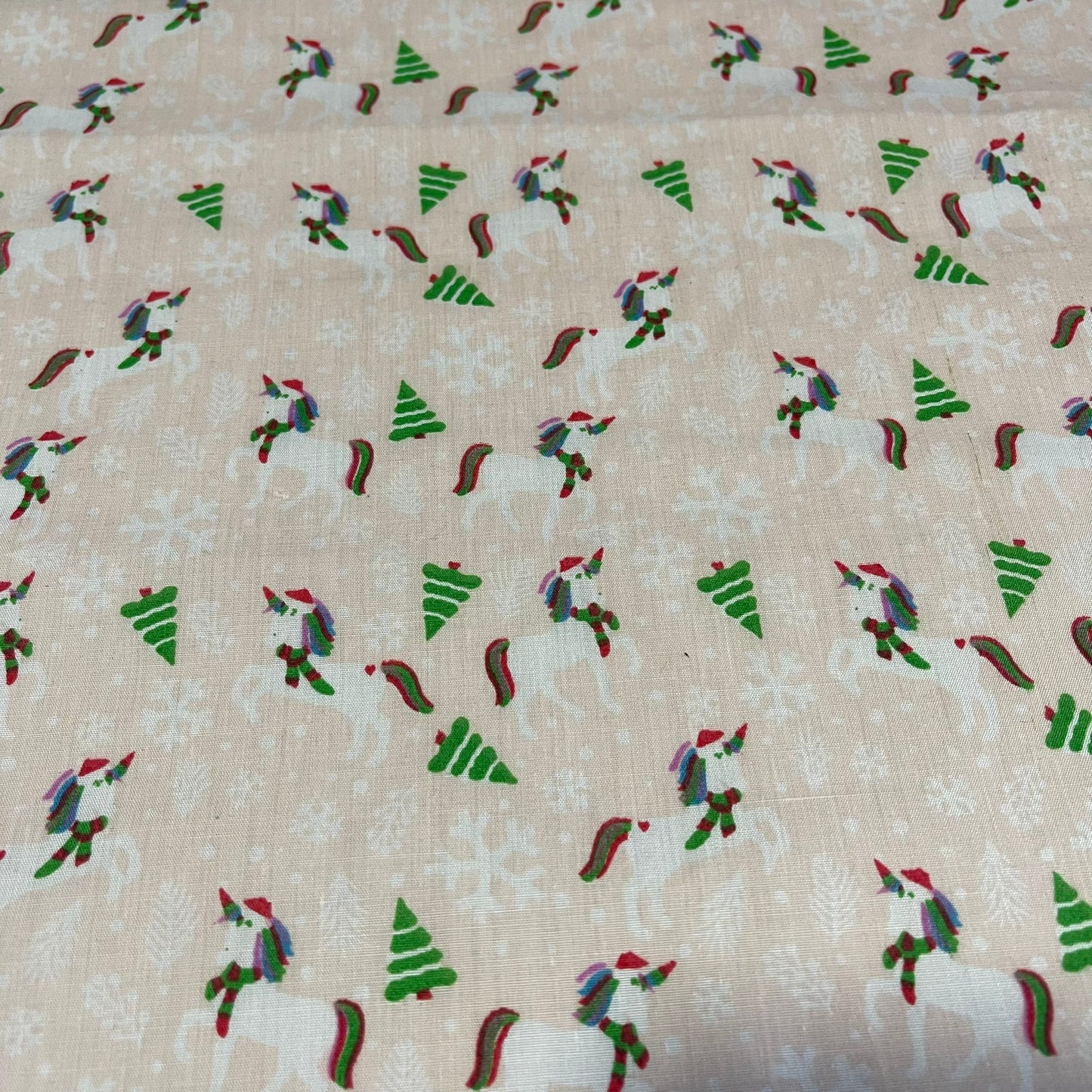 Polycotton Festive Christmas Décor Dress Craft Fabric Xmas Material 44" Wide By The Meter