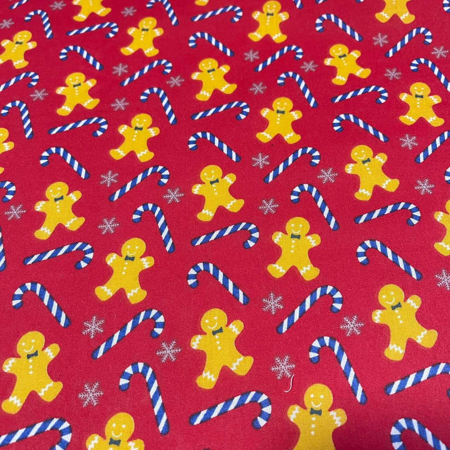 Polycotton Festive Christmas Décor Dress Craft Fabric Xmas Material 44" Wide By The Meter