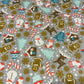 Polycotton Festive Christmas Décor Dress Craft Fabric Xmas Material 44" Wide By The Meter