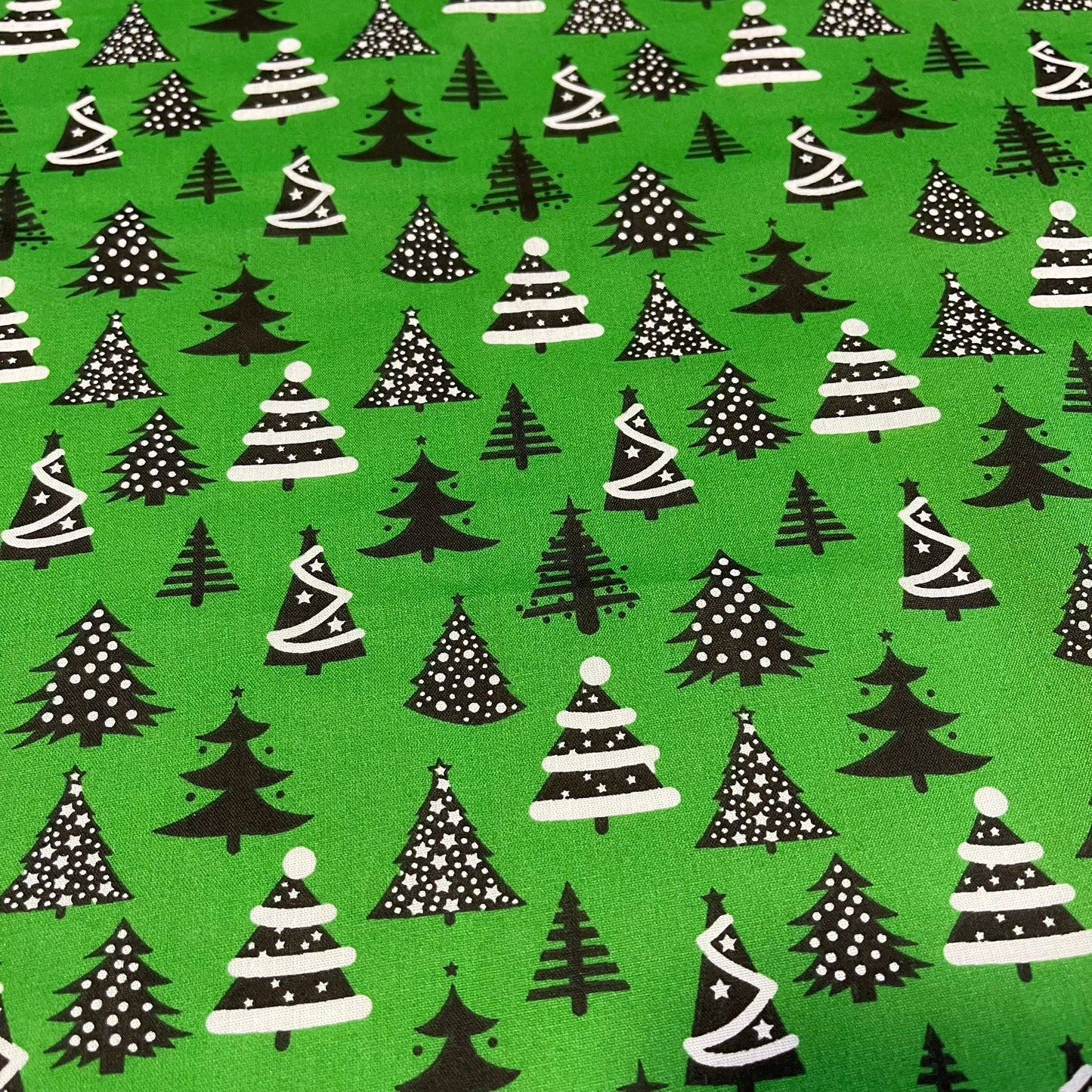 Polycotton Festive Christmas Décor Dress Craft Fabric Xmas Material 44" Wide By The Meter