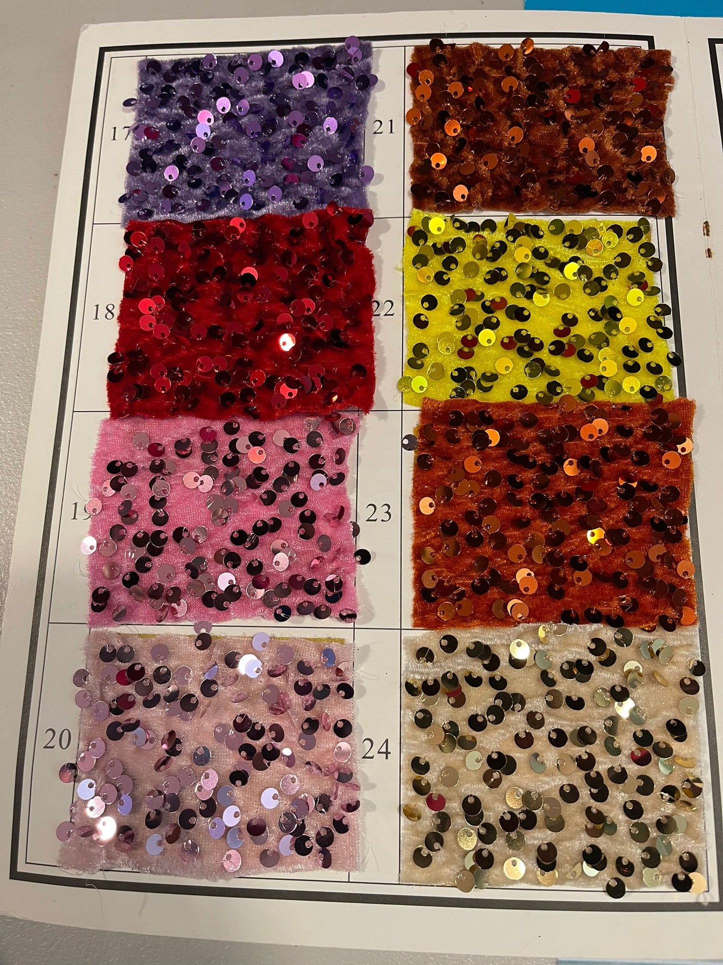 Sequin Velvet Embroidery Stretch Material Velour Craft Drape Dress Fabric 58" Wide By The Meter