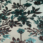 Green Floral Velvet Velour Devore Fabric Burnout Dress Craft Material 58" By The Meter