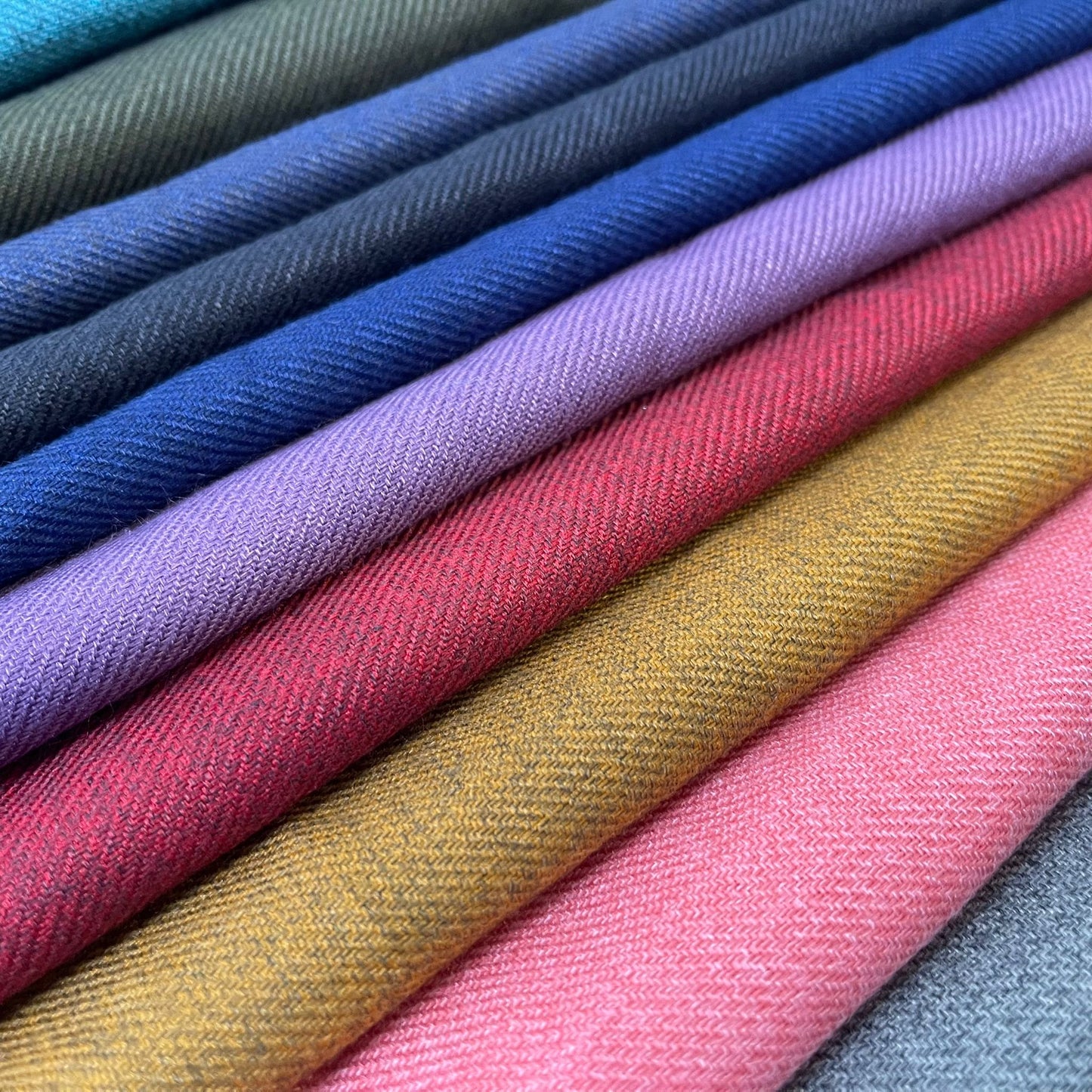Pashmina Winter Viscose Twill Fabric Dress Costume Scarf Material 44" Wide By The Meter