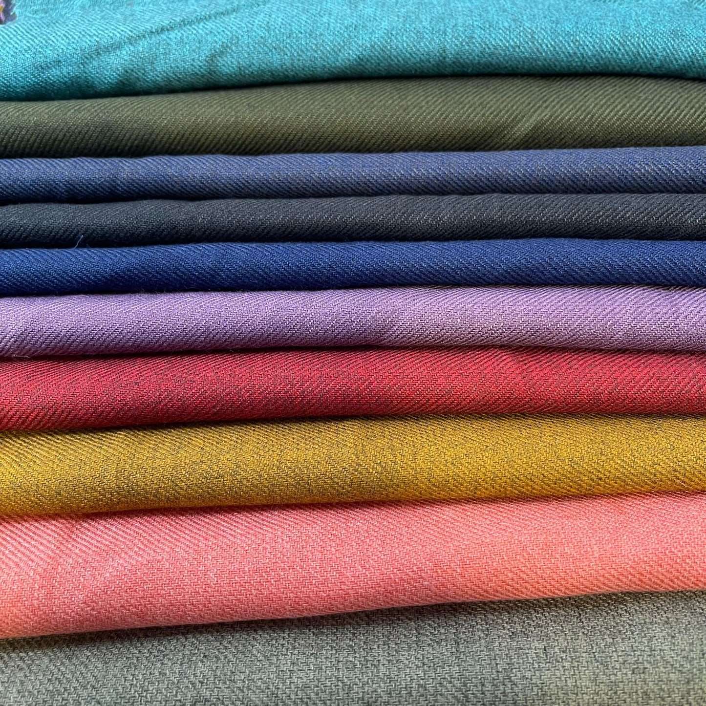 Pashmina Winter Viscose Twill Fabric Dress Costume Scarf Material 44" Wide By The Meter