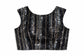 Black Sequin Designer Blouse – Party Wear & Saree Blouse | Size 38