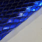 Royal Blue Metallic Mermaid Scale ITY Stretch Foil Reptile Snake Skin Dance Costume Fabric 58" By The Meter
