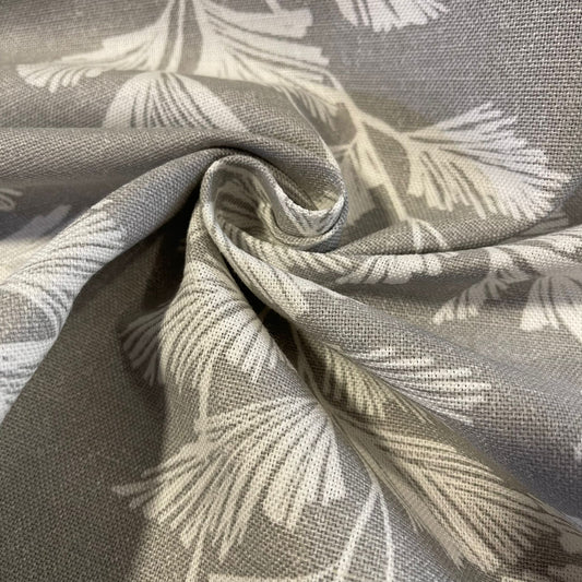 Grey Wildflower Meadow Laura Ashley Canvas Fabric Dressmaking Craft Material 150cm Wide By The Meter