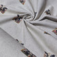 Cow Floral Panama Fabric and Cushion Panel Linen Look Farm Home Decor Material 58" Meter