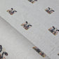 Cow Floral Panama Fabric and Cushion Panel Linen Look Farm Home Decor Material 58" Meter