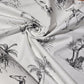 Slate Safari Panama Fabric and Cushion Panel Linen Look Farm Home Decor Material 58" Meter