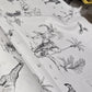 Slate Safari Panama Fabric and Cushion Panel Linen Look Farm Home Decor Material 58" Meter