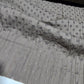 Brown Polka 100% Cotton Crush Fabric Crinkle Craft Dress Costume Material 50 " By The Meter